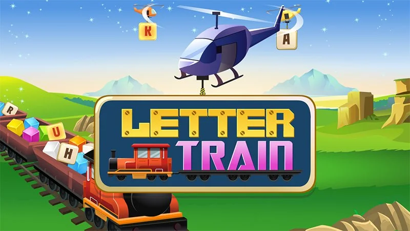 word-game,letter-train